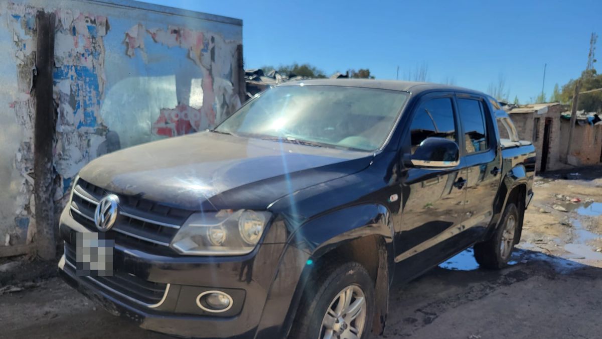 Recuperaron la camioneta robada en una violenta entradera a un matrimonio de jubilados en Guaymallén