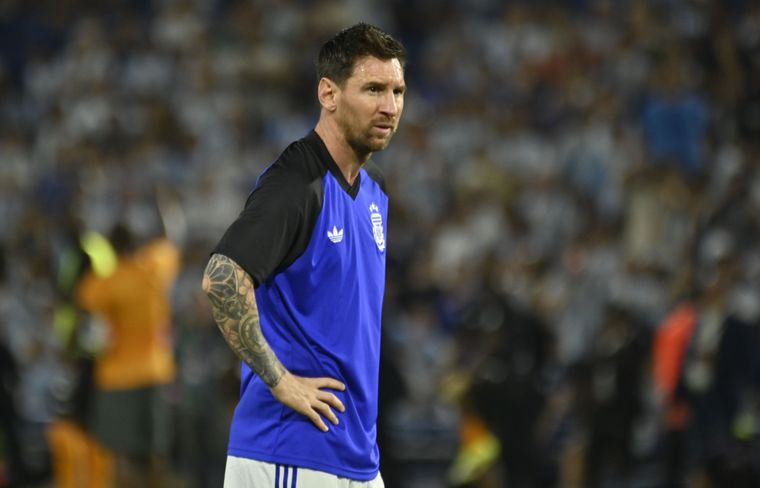 Lionel Messi previa amistoso Argentina vs Zambia