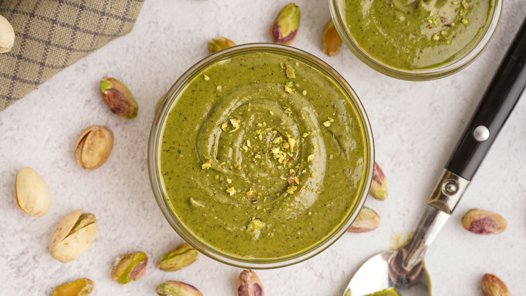 Crema de pistachos casera: una de las recetas dulces que están de moda