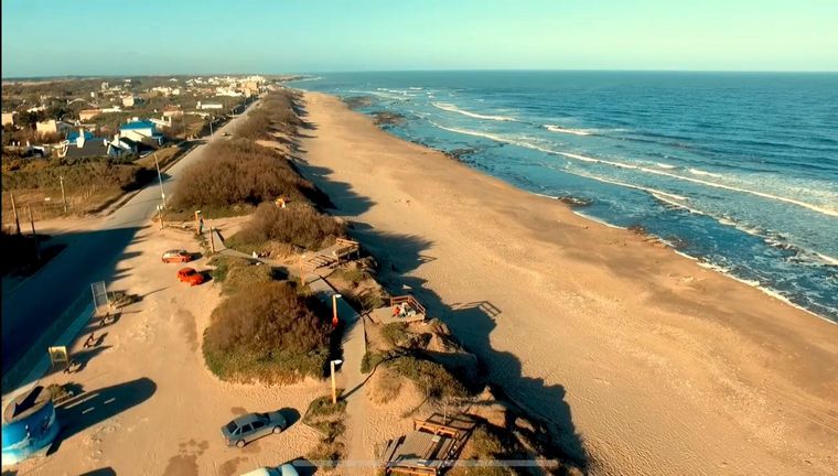 Estas playas agrestes son ideales para descansar Foto: Captura de video