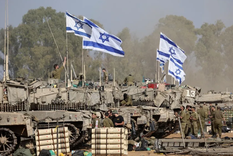 El Ejército de Israel ordenó ingresar por tierra al Líbano.