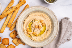 Las mejores recetas de cocina para untar empiezan con este hummus de garbanzos