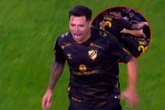 Así vivió Zárate el gol con el que Platense venció a Vélez.
