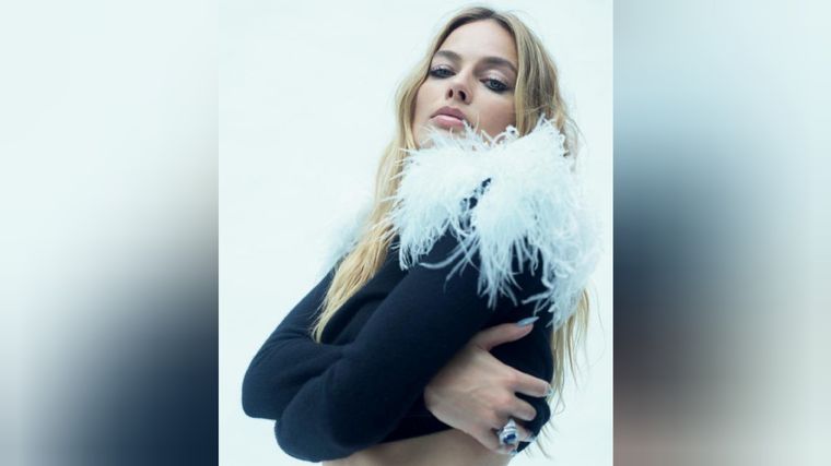 Margot Robbie Para Vogue Foto: Fuente: Imagen - @vogueaustralia - Marrio Sorrenti