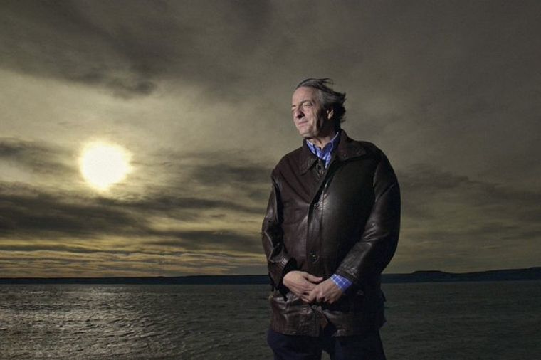 La foto de Néstor que usó el Presidente en su recordatorio. Foto: Twitter de Alberto Fernández