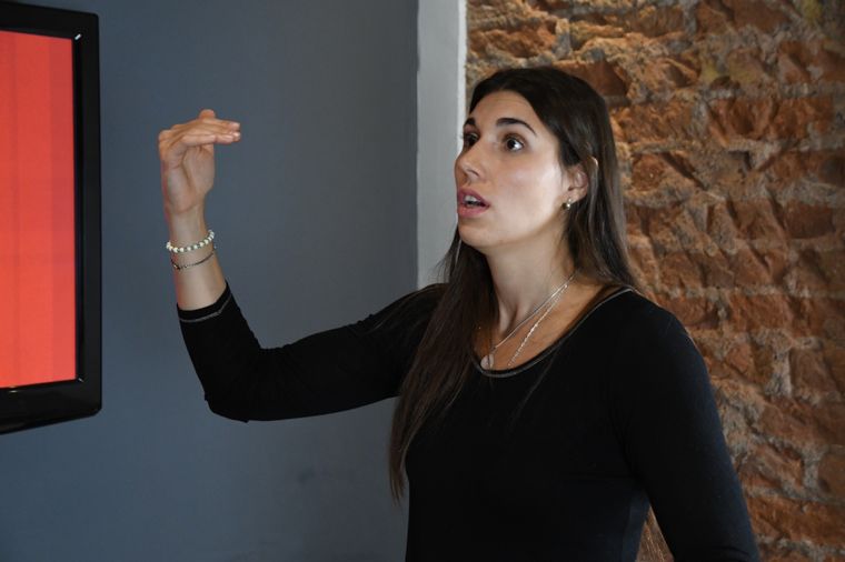 Natacha Pérez en su paso por MDZ Foto: Rodrigo DAngelo / MDZ