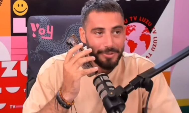 Nicolás Occhiato eligió el nombre de Luzu TV para su canal de streaming por un motivo especial El empresario, conductor e influencer disfruta de su éxito profesional Foto: Captura de streaming