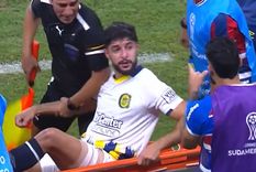 El cruce entre Brítez y Mallo. Foto: Captura
