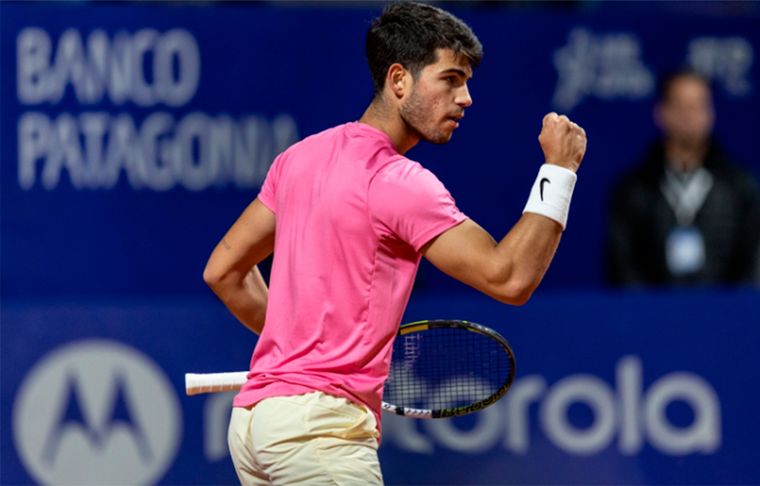 Alcaraz ganó el Argentina Open 2023 e irá por el bicampeonato Foto: Argentina Open