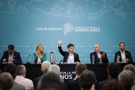 Axel Kicillof en la presentación del Presupuesto 2026. Axel Kicillof en la presentación del Presupuesto 2026.