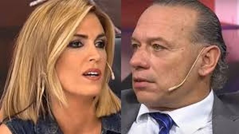 Viviana Canosa y Sergio Berni