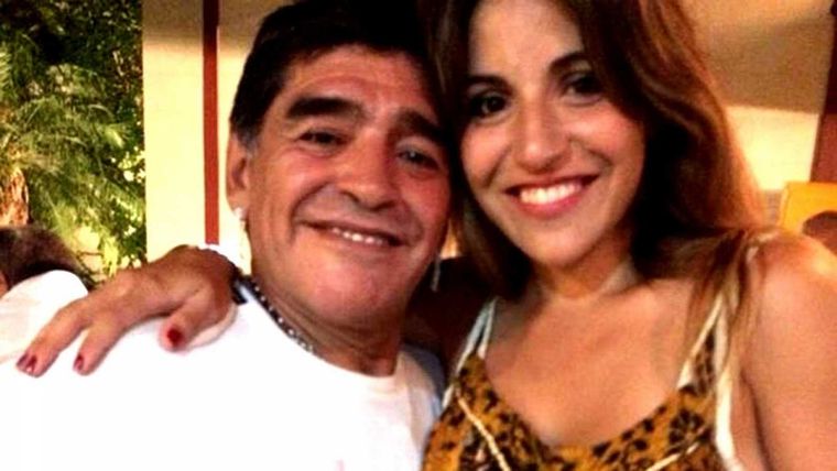 Diego y Gianinna Maradona