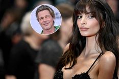 Emily Ratajkowski contó qué pasa con Brad Pitt