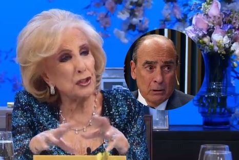 Fuerte momento en pleno vivo. Fotos: capturas de video/ El Trece. Fuerte momento en pleno vivo. Fotos: capturas de video/ El Trece.