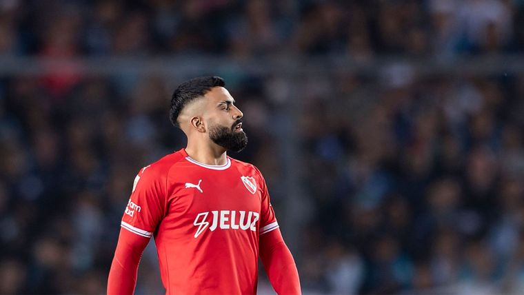 Alexis Canelo, una de las figuras de Independiente, sacó pecho por el buen presente del Rojo Foto: Independiente