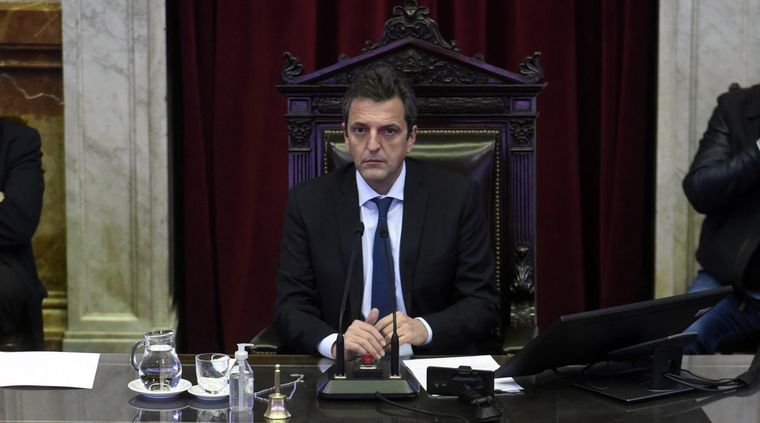 Massa afirmó que está enojado y con bronca. Foto: Prensa Diputados
