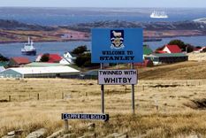 Islas Malvinas Puerto Stanley, en las islas Malvinas. Foto: Efe. Islas Malvinas Puerto Stanley, en las islas Malvinas. Foto: Efe.