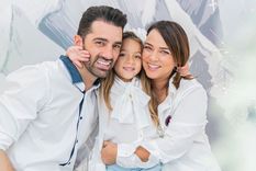 La presentadora televisiva Adamari López y el bailarín de origen español Toni Costa están separados, pero se llevan muy bien. Foto: Hola!