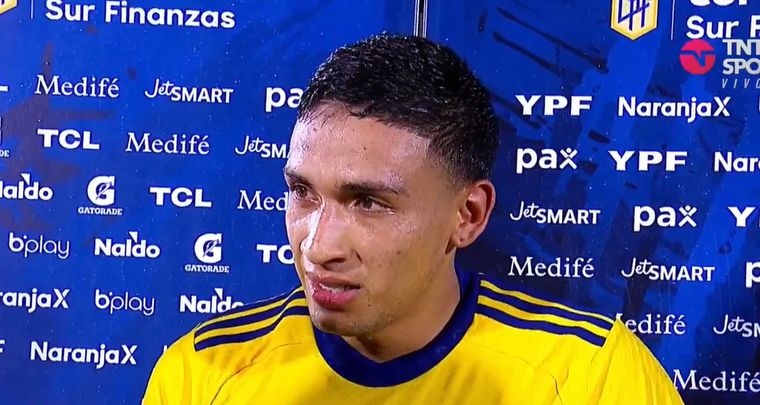 Equi Fernández, una de las figuras de Boca. Foto: Captura