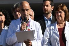 El exdirector del Garrahan investigado, Carlos Kambourian Foto: Télam