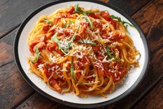 Pasta con panceta Foto: cookpad