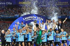 Racing Club campeón Copa Sudamericana 2024 Foto: Gentileza Racing Club campeón Copa Sudamericana 2024 Foto: Gentileza