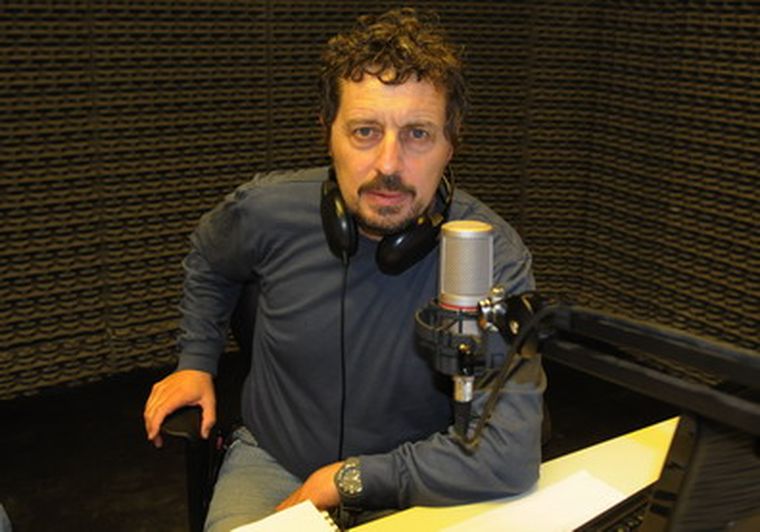 Andrés Gabrielli en MDZ Radio. Foto: Alf Ponce / MDZ