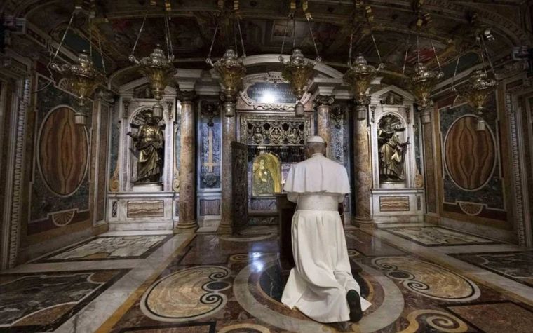 Con la ausencia de Milei, mañana será la misa de entronización del papa León XIV. Foto: NA.