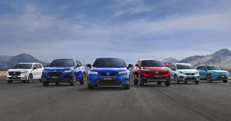 Estos son los autos híbridos de Honda Foto: Honda