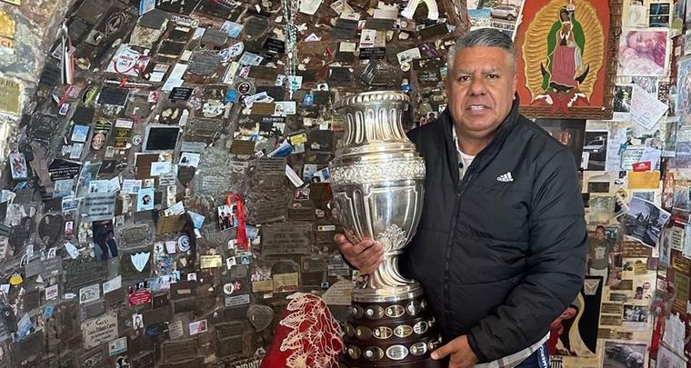 Chiqui Tapia busca quedarse con la AFA hasta 2028, a la espera de un fallo de la IGJ Foto: @tapiachiqui