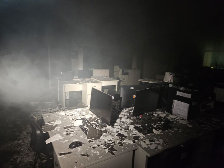 Se incendiaron oficinas en la Municipalidad de Guaymallén Se incendiaron oficinas en la Municipalidad de Guaymallén