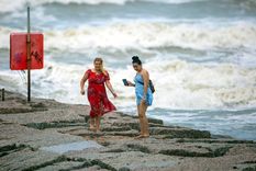 La costa de Texas aguarda a Beryl. Foto: Efe.