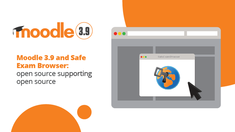 En colaboración Moodle, el navegador transforma la interfaz y evita que los estudiantes usen otras aplicaciones. En colaboración Moodle, el navegador transforma la interfaz y evita que los estudiantes usen otras aplicaciones.