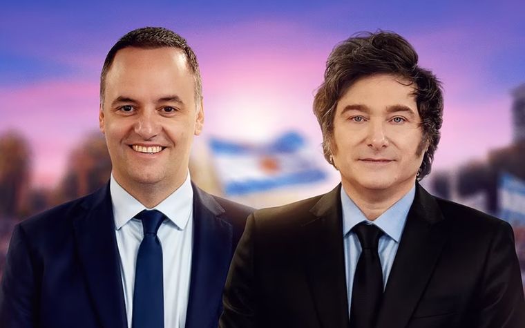 “Adorni es Milei”: la consigna con la que los libertarios buscan ganar en CABA. Foto: X.