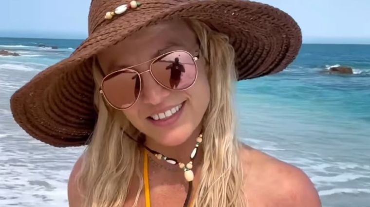 Britney Spears Su costado tierno Foto: @britneyspears