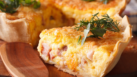 Secretos para una quiche Lorraine perfecta: masa y relleno Foto: Shutterstock