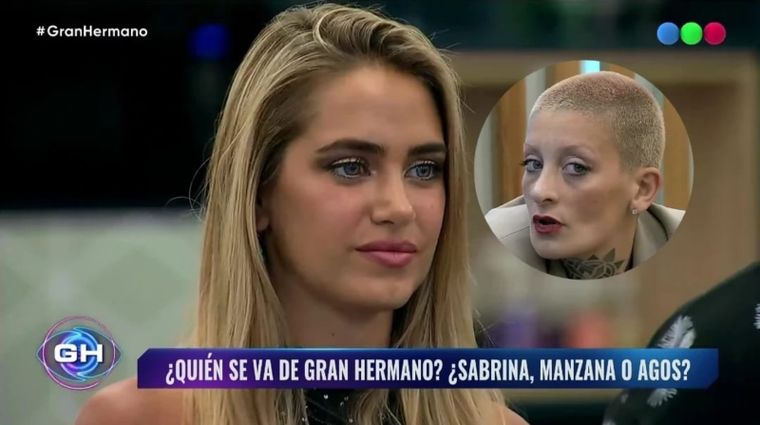 Sabrina Cortez abandonó el programa este domingo. Foto: Captura de pantalla Youtube Gran Hermano Argentina/ Captura de pantalla Youtube Gran Hermano Argentina.