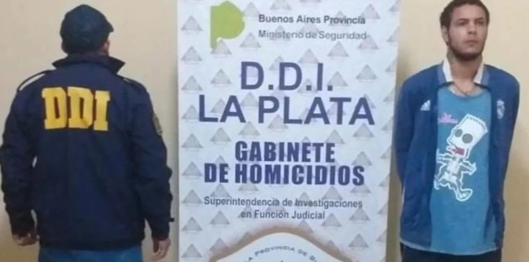 El rapero detenido Foto: Gentileza