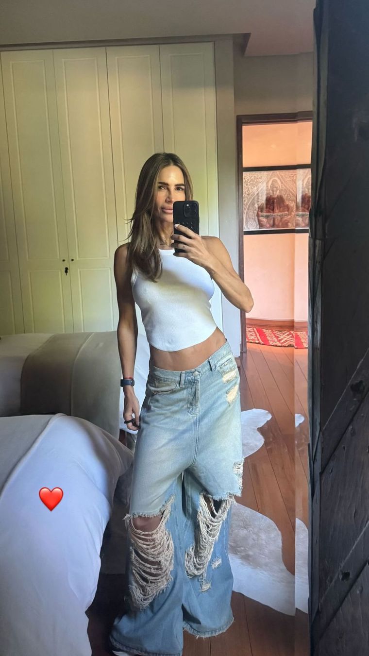 Mirá el look de María Vazquez.