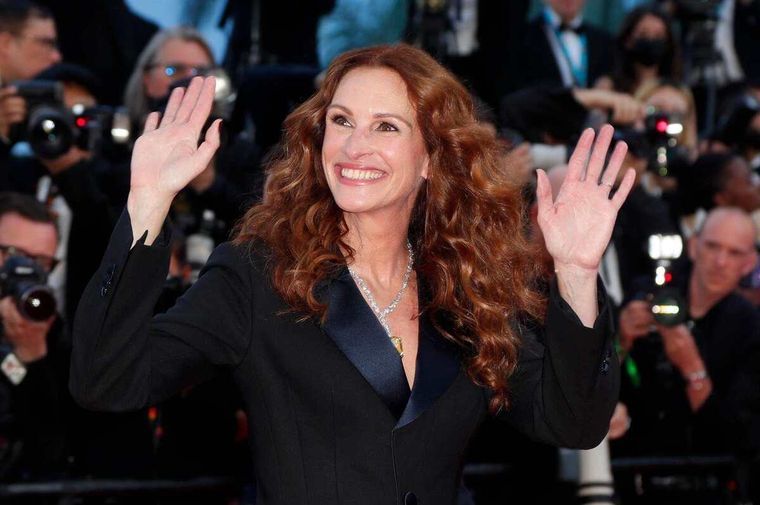 Julia Roberts brilló en su paso por el festival de Cannes. Foto: Instagram