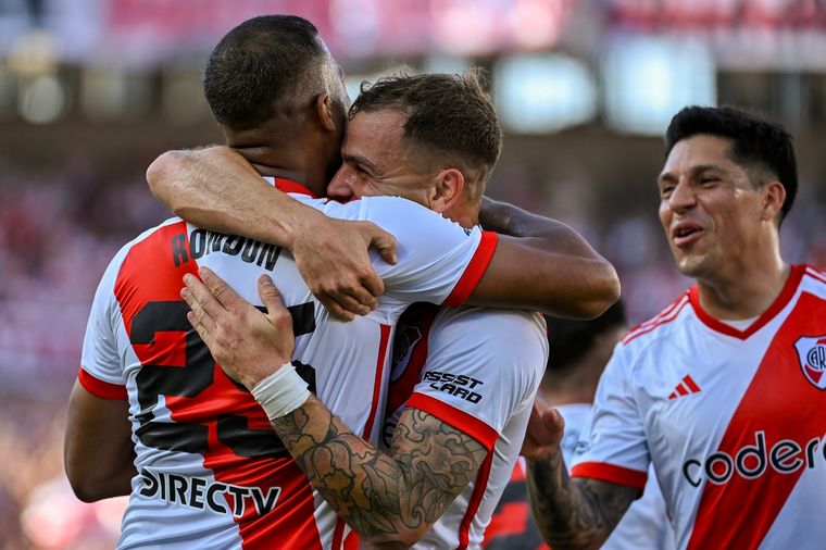 Otra vez Rondón: con un poco de suerte, River venció a Talleres Foto: River Plate