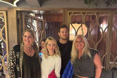 Mariela Cahiza, la dueña de Soberana restó, recibió a Luisana Lopilato, Michel Bublé y una amiga. Foto: Gentileza