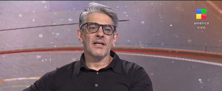 Pablo Echarri estuvo presente en Intrusos el pasado jueves 3 de julio.