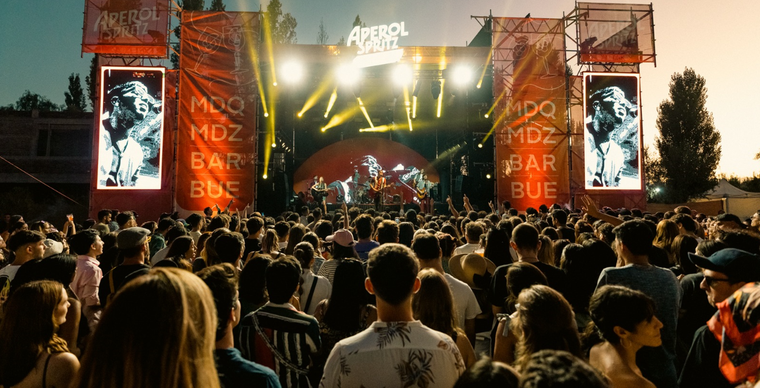 Conociendo Rusia en el evento privado Aperol Spritz Live. 