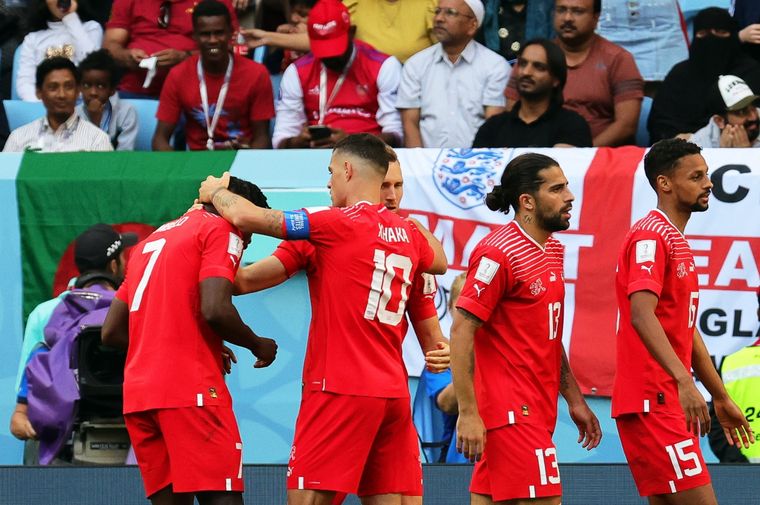 Suiza logró los primeros tres puntos del certamen. Foto: EFE