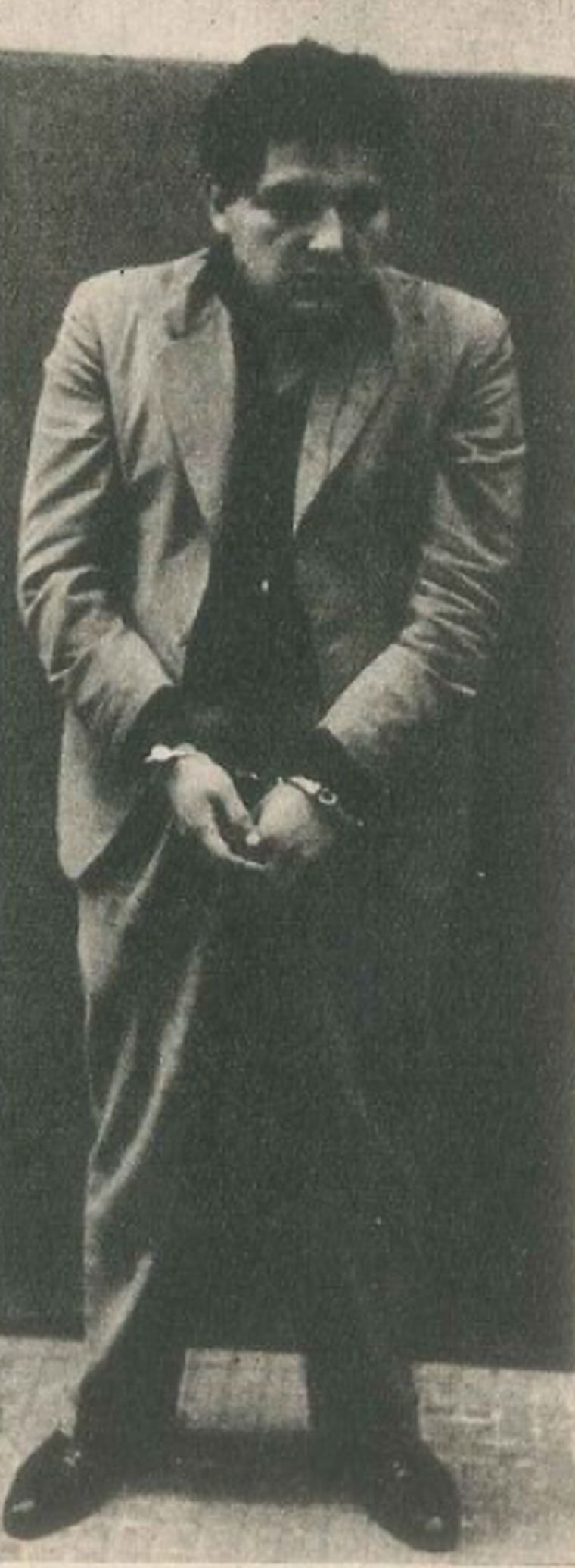 El Ratón Franco, con el look gangsteril que usaban los hampones de aquellos años