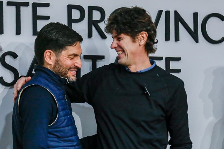 Los referentes de la UCR durante un encuentro en Santa Fe Foto: Prensa UCR