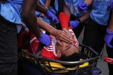 El llanto de Jamal Musiala tras su durísima lesión en Bayern Múnich-PSG