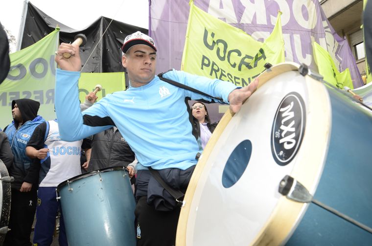 Marcha San Cayetano y Sindicatos