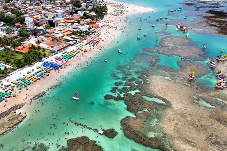 Esta playa de Brasil es ideal para visitar en este fin de semana largo. Esta playa de Brasil es ideal para visitar en este fin de semana largo.